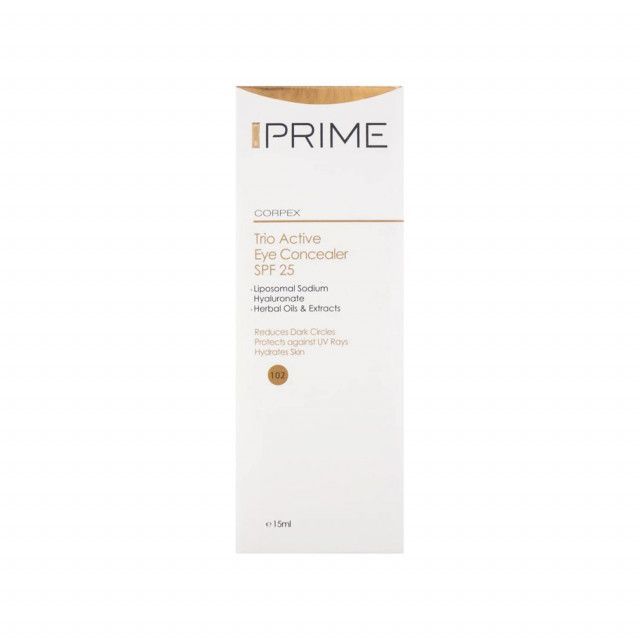 کانسیلر پرایم مدل Trio Active شماره 102 مناسب برای انواع پوست +SPF25 حجم 15 میلی لیتر - Image 2